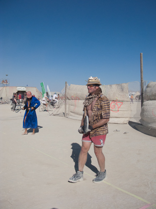 Ganesh Tennis Court, Burning Man photo