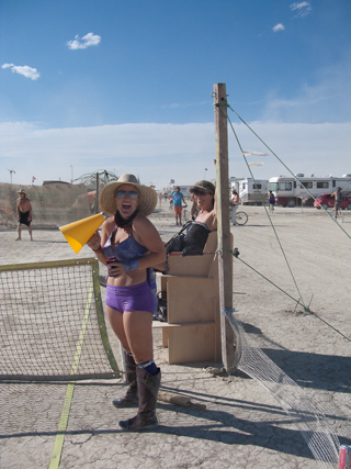 Kisser and Joy, Burning Man photo