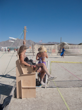 Joy and Kisser, Burning Man photo