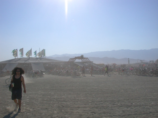 Center Camp, Burning Man photo