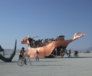 Golden Dragon, Burning Man photo