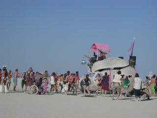Dance Party on the Playa, Burning Man photo