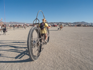 Big Wheels, Burning Man photo