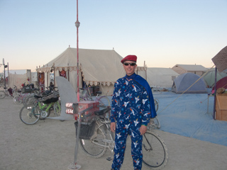 Dr. Rocket, Burning Man photo
