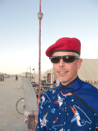 Dr. Rocket, Burning Man photo