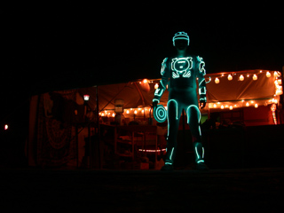 Ali's Tron Suit, Ganesh Camp photo