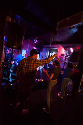 Dancing at the Duck, Bobby and the Extras photo