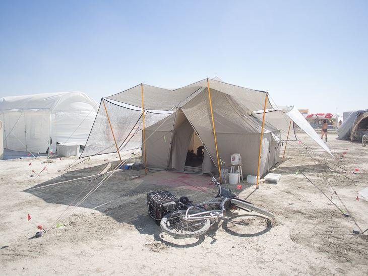 Rocket Tent, Burning Man photo