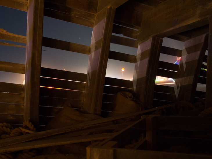 Inside the Shipwreck, Burning Man photo