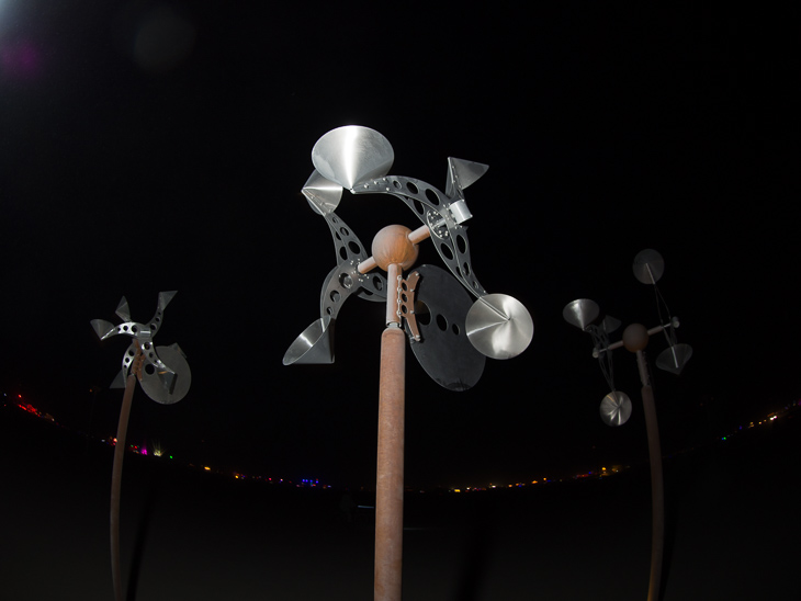 Wind Scoops, Burning Man photo