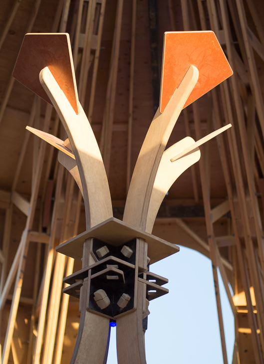 Grand Pavilion Detail, Burning Man photo