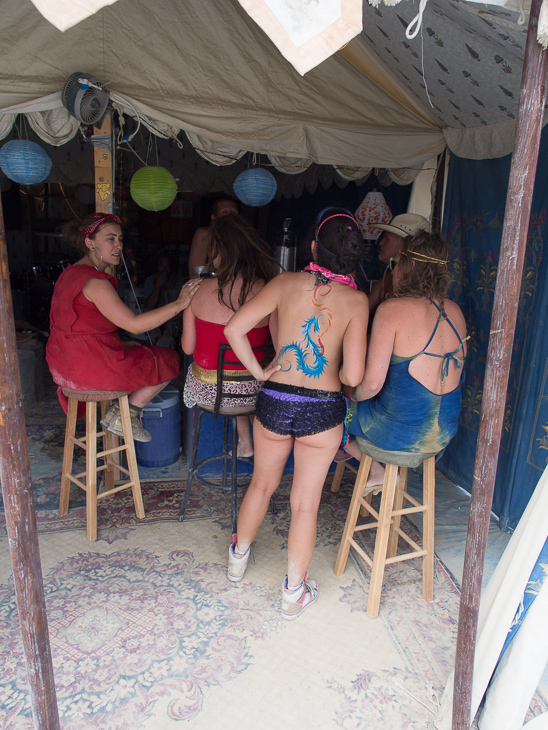 Ganesh Happy Hour, Burning Man photo