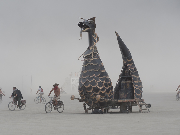 Dragon, Burning Man photo