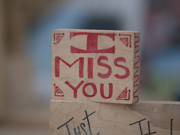 I Miss You, Burning Man photo