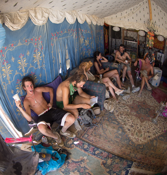 Ganesh Tent, Burning Man photo