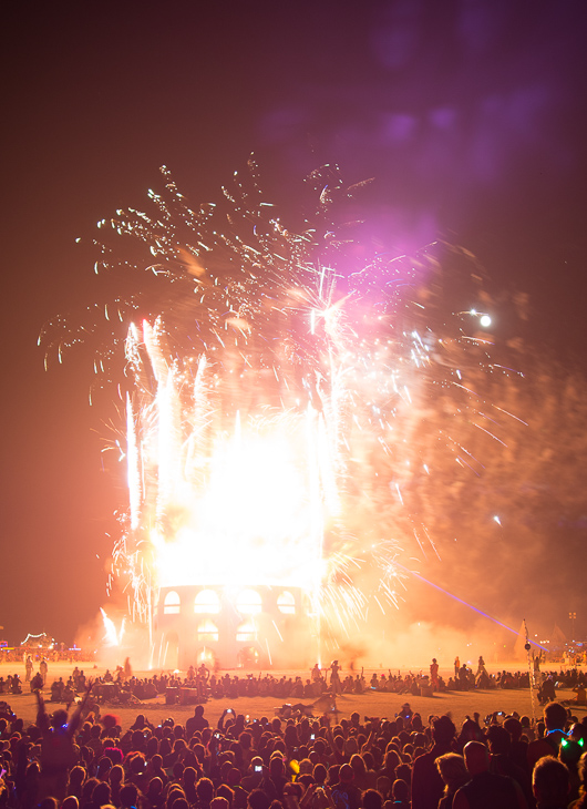 The Man Blows Up, Burning Man photo