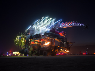 Dragon, Burning Man photo