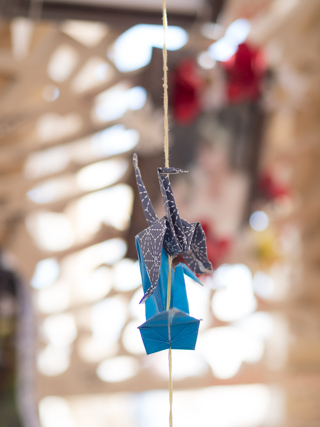 Origami Bird, Burning Man photo