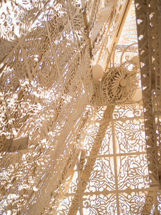 Intricate Woodwork, Burning Man photo