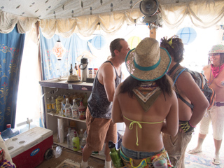 Ganesh Happy Hour, Burning Man photo