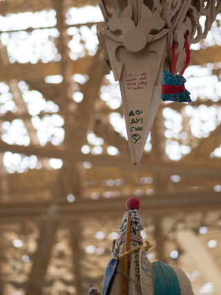 Temple Detail, Burning Man photo