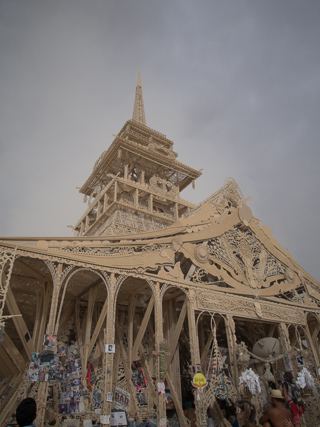 The Temple, Burning Man photo