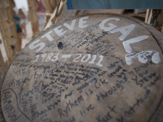 Temple Writings, Burning Man photo