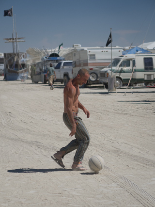Marc, Burning Man photo