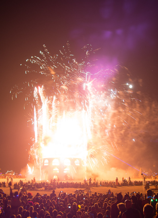 The Man Blows Up, Burning Man photo