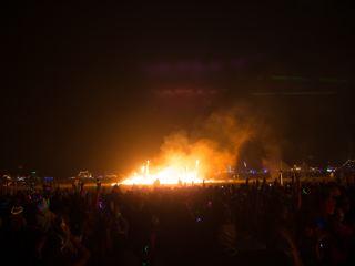 The End, Burning Man photo
