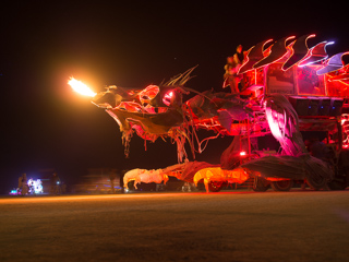 Dragon, Burning Man photo