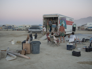 Packing Up, Burning Man photo