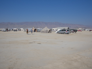Rocket Tent, Burning Man photo