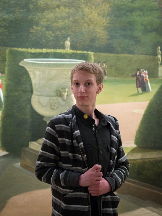 Aidan in Versailles, New York with Aidan photo