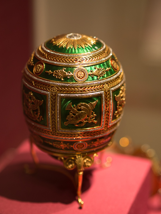 Fabergé Egg, New York with Aidan photo