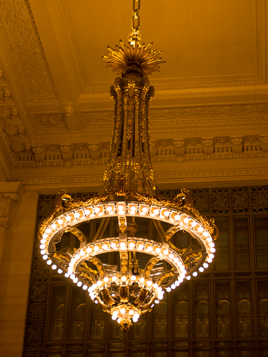 Chandelier, Grand Central Terminal photo