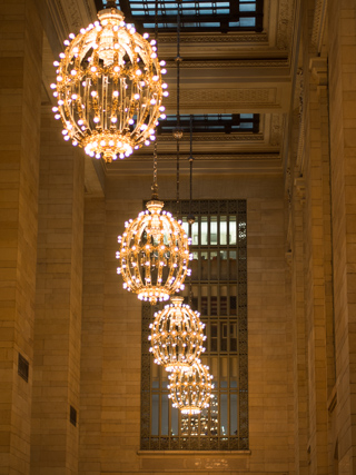 Chandeliers, Grand Central Terminal photo