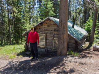 Miner's Cabin, Dave in Montana photo