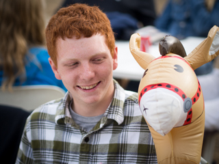 Gavin and Hobby Horse, Red Lodge photo