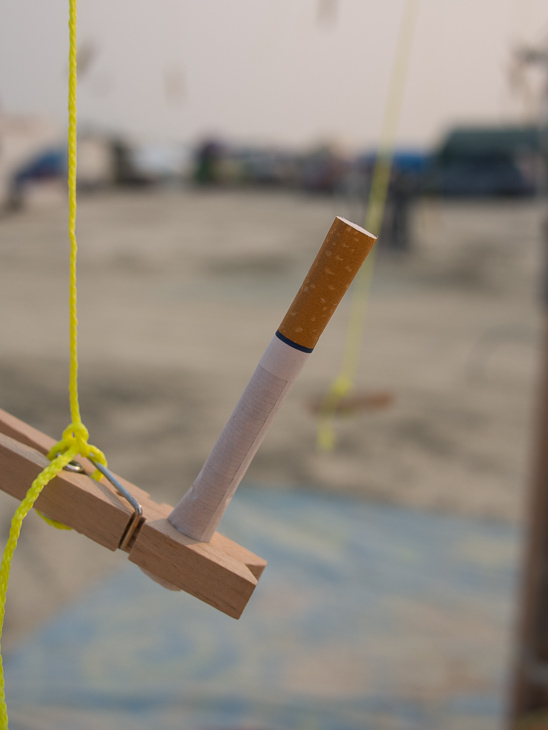 Playa Smoke, Burning Man photo