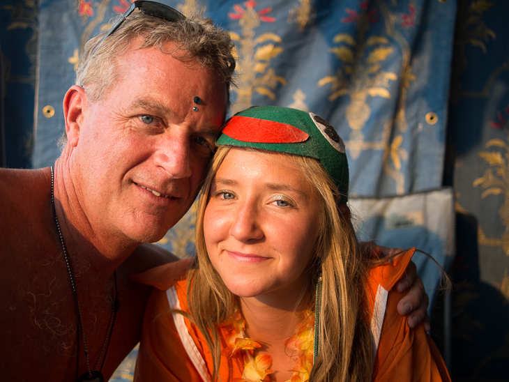 All Good and Leah, Burning Man photo