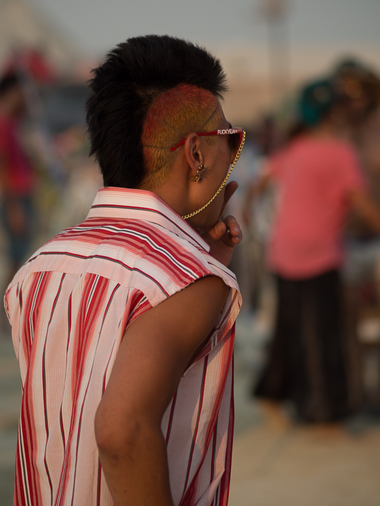 Mohawk, Burning Man photo