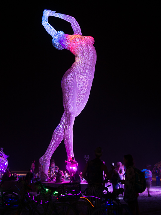 Truth is Beauty, Burning Man photo