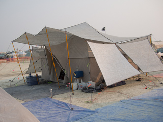 Rocket Tent, Burning Man photo