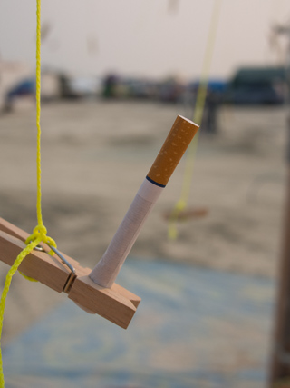 Playa Smoke, Burning Man photo