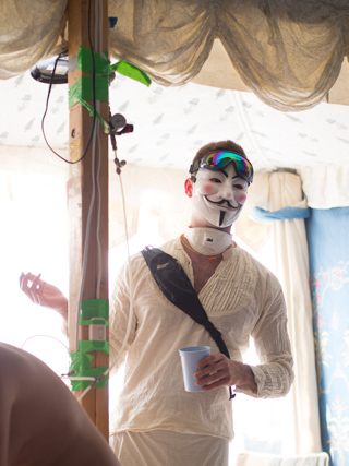 Ganesh Happy Hour Reveler, Burning Man photo