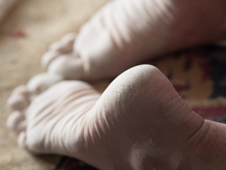 Playa Feet, Burning Man photo