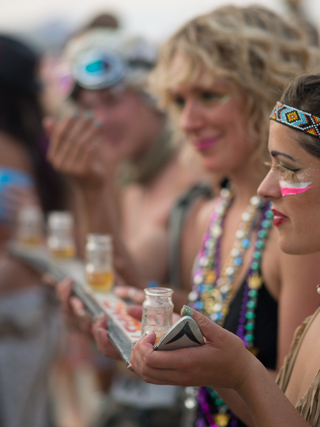 Shot-Ski, Burning Man photo