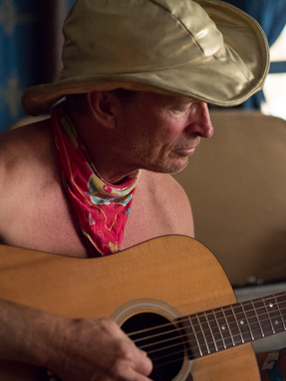 Merman Jamming, Burning Man photo