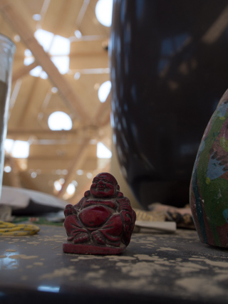 Buddha, Burning Man photo